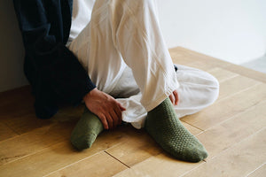 Wool Cotton Boot Socks