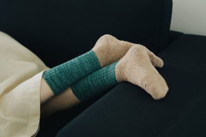 Mohair Wool Pile Socks