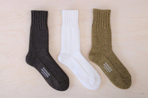 Wool Cotton Boot Socks