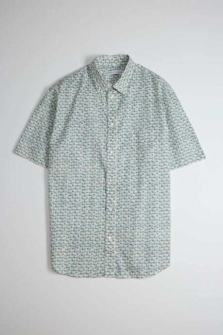Japanese Tulip Print Shirt