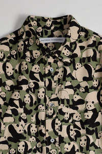 Japanese Panda Print Shirt