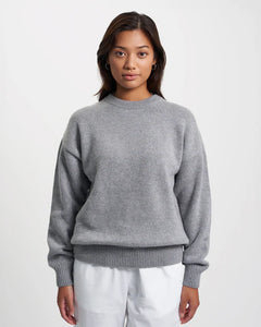 Unisex Oversized Merino Wool Crew Sweater