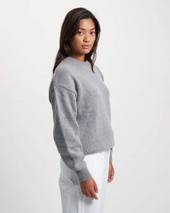 Unisex Oversized Merino Wool Crew Sweater