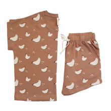 Load image into Gallery viewer, Women's Organic Pajama Set - SS Top and Shorts