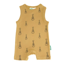Load image into Gallery viewer, Printed Organic Tank Romper