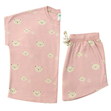 Load image into Gallery viewer, Women's Organic Pajama Set - SS Top and Shorts