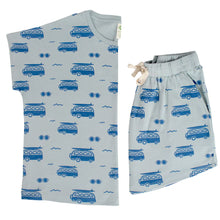 Load image into Gallery viewer, Women's Organic Pajama Set - SS Top and Shorts