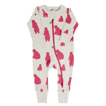 Load image into Gallery viewer, 2 Way Zip Printed Long Sleeve Romper
