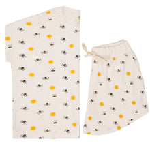 Load image into Gallery viewer, Women's Organic Pajama Set - SS Top and Shorts