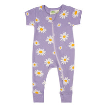 Load image into Gallery viewer, 2 Way Zip Short Sleeve Printed Romper