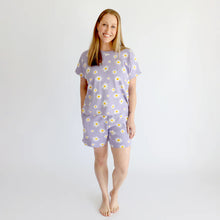 Load image into Gallery viewer, Women's Organic Pajama Set - SS Top and Shorts