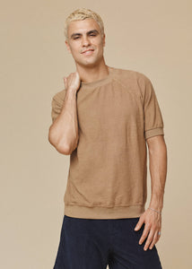 Short Sleeve Sherpa Raglan