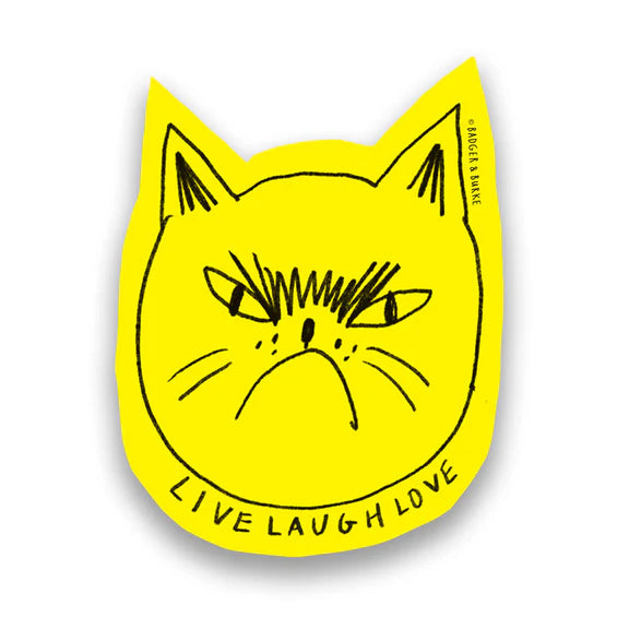 Snitty Kitty Sticker