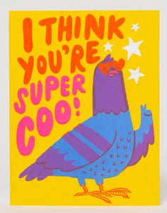 Super Coo Pigeon Card
