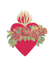 Load image into Gallery viewer, Flaming Heart Greeting Card