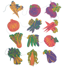 Load image into Gallery viewer, Vegetable Sewn Garland