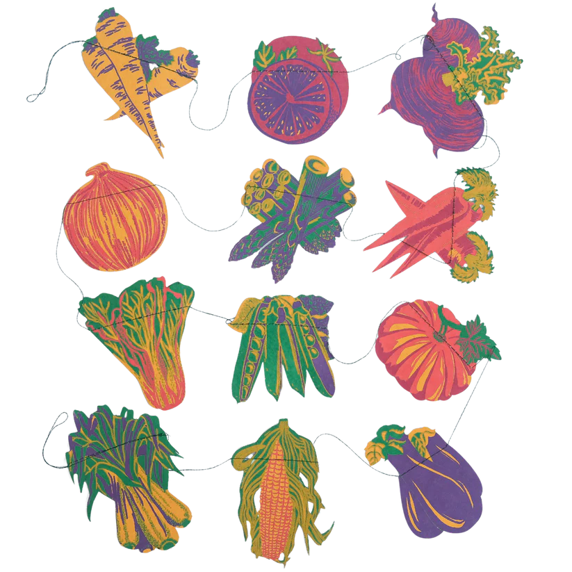 Vegetable Sewn Garland