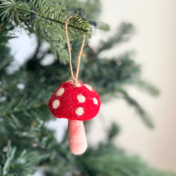 Mushroom Ornament