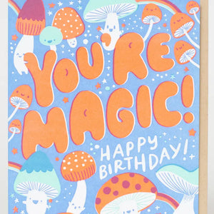 Birthday Magic Mushroom Card