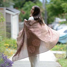 Load image into Gallery viewer, Cotton Silk Scarf - Autumn Breeze