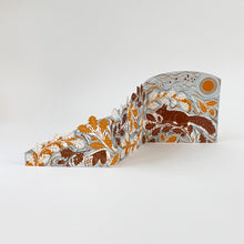 Load image into Gallery viewer, Autumn Leaves Squirrel Concertina Card