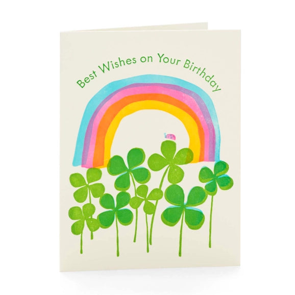 Rainbow Happy Birthday Notecard