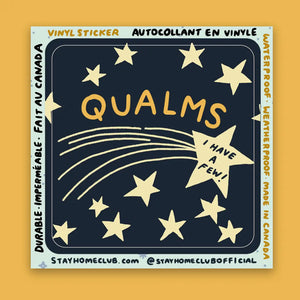 Qualms Sticker