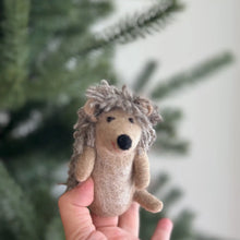 Load image into Gallery viewer, Hedgehog Finger Puppet