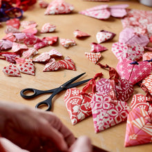 Load image into Gallery viewer, Origami Heart Bunting Kit