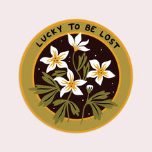 Load image into Gallery viewer, Lucky to be Lost Sticker