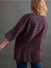 Load image into Gallery viewer, Relaxed Jacket - Plum Ikat