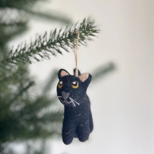 Black Cat Ornament