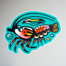 Load image into Gallery viewer, Shrimp Vinyl Sticker