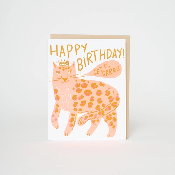 Birthday Grrrl Card