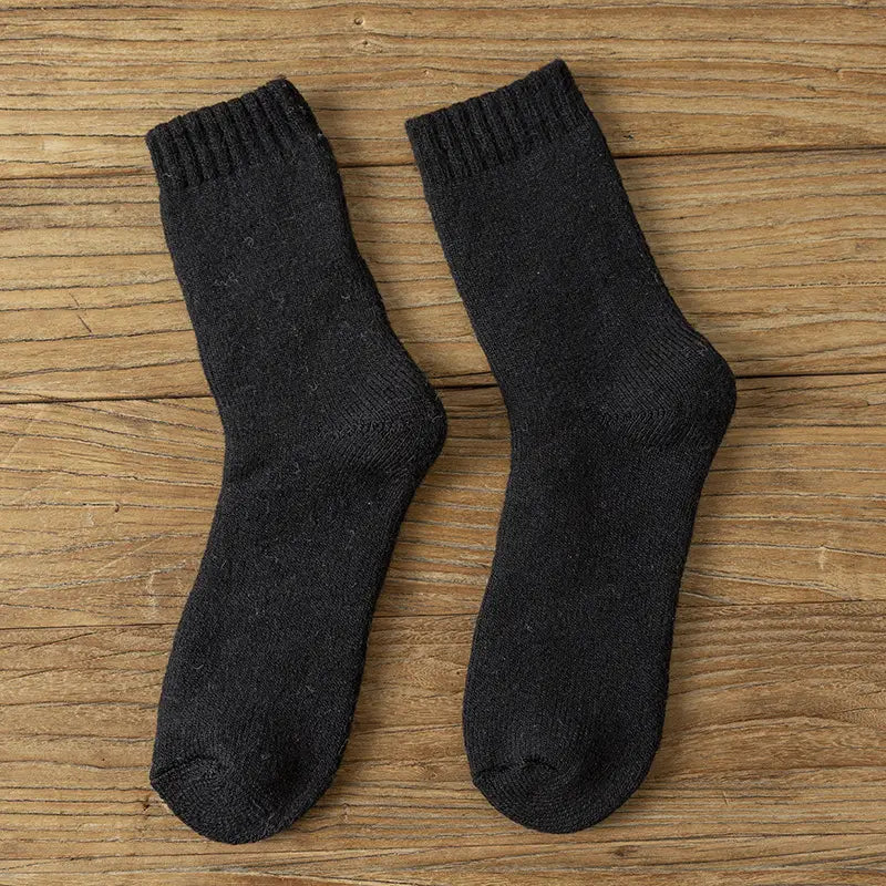 Men's Knitted Cozy Wool Socks