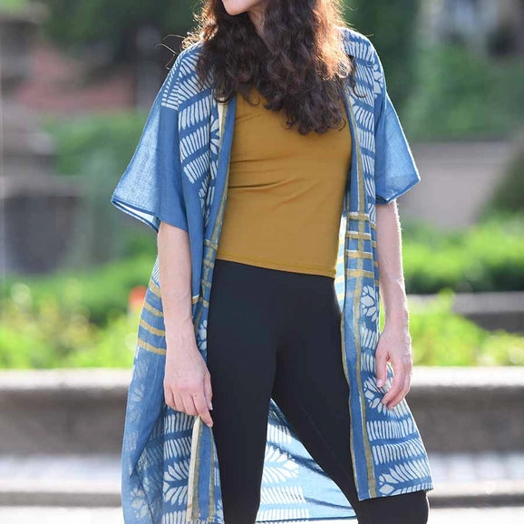 Kimono - Blue Aarya
