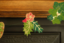Load image into Gallery viewer, Holly and Ivy Sewn Garland
