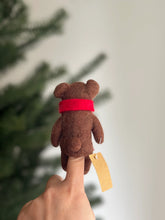 Load image into Gallery viewer, Honey Bear Finger Puppet