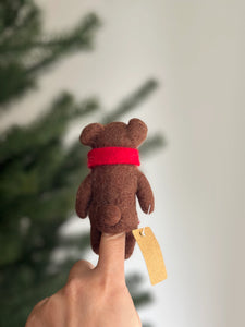 Honey Bear Finger Puppet