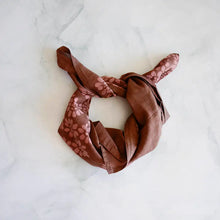 Load image into Gallery viewer, Large Block Print Bandana - Autumn Breeze