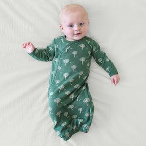 Organic Baby Gown - Printed
