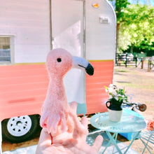 Load image into Gallery viewer, Flamingo Finger Puppet