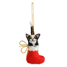 Load image into Gallery viewer, Clarence Cat Christmas Decoration