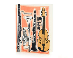 Music Happy Birthday Card