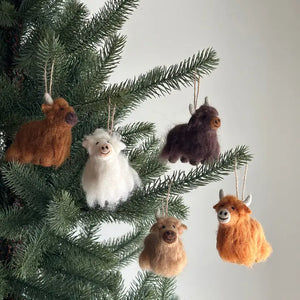 Highland Cow Ornament