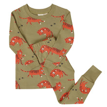 Load image into Gallery viewer, "My Jammies" Organic Kids Long Sleeve Pajamas