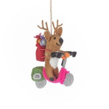 Load image into Gallery viewer, Comet the Reindeer Christmas Decoration