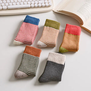 Striped Cotton Socks