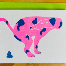 Load image into Gallery viewer, Dog Riso Card