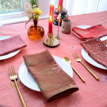 Load image into Gallery viewer, Blaze Mix Organic Cotton Napkins  - Set of 4